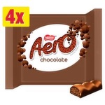 Nestle Aero Purely Chocolate Bar 4 Pack